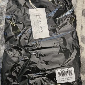 Grace & Lace Black Summer Live-in Loungers